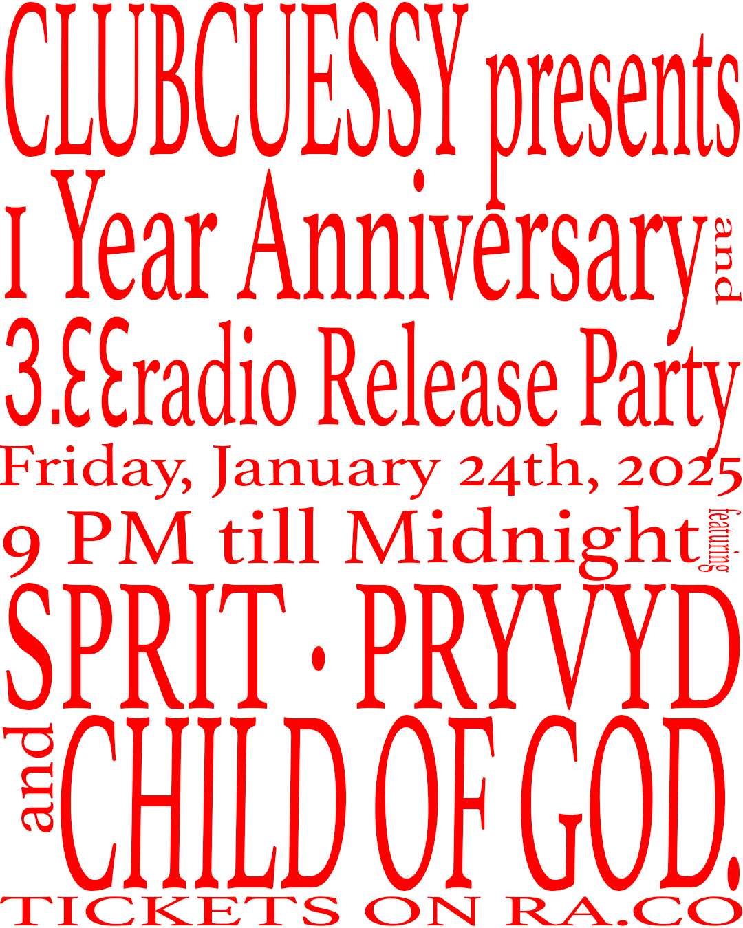 Show flyer